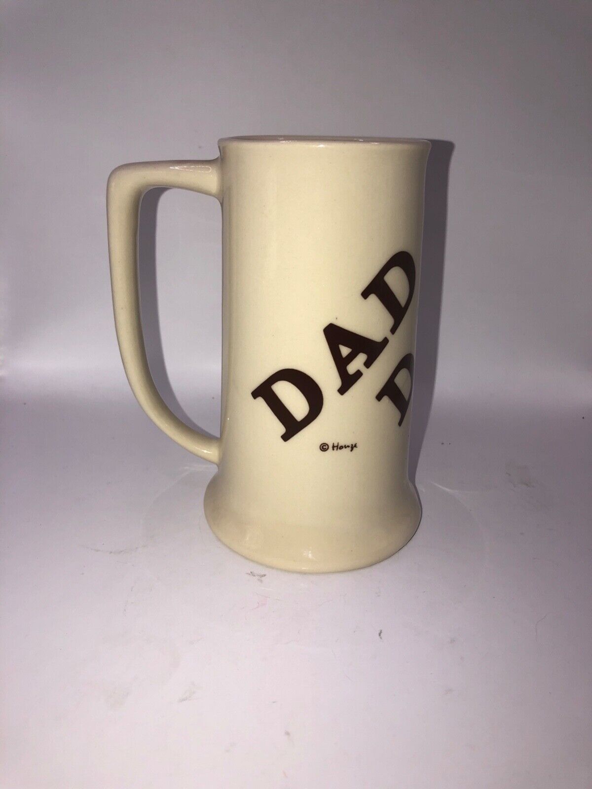 Vintage 1970s DAD HOUZE Coffee Mug Cup Beer Stein Tankard Father\'s Day Birthday