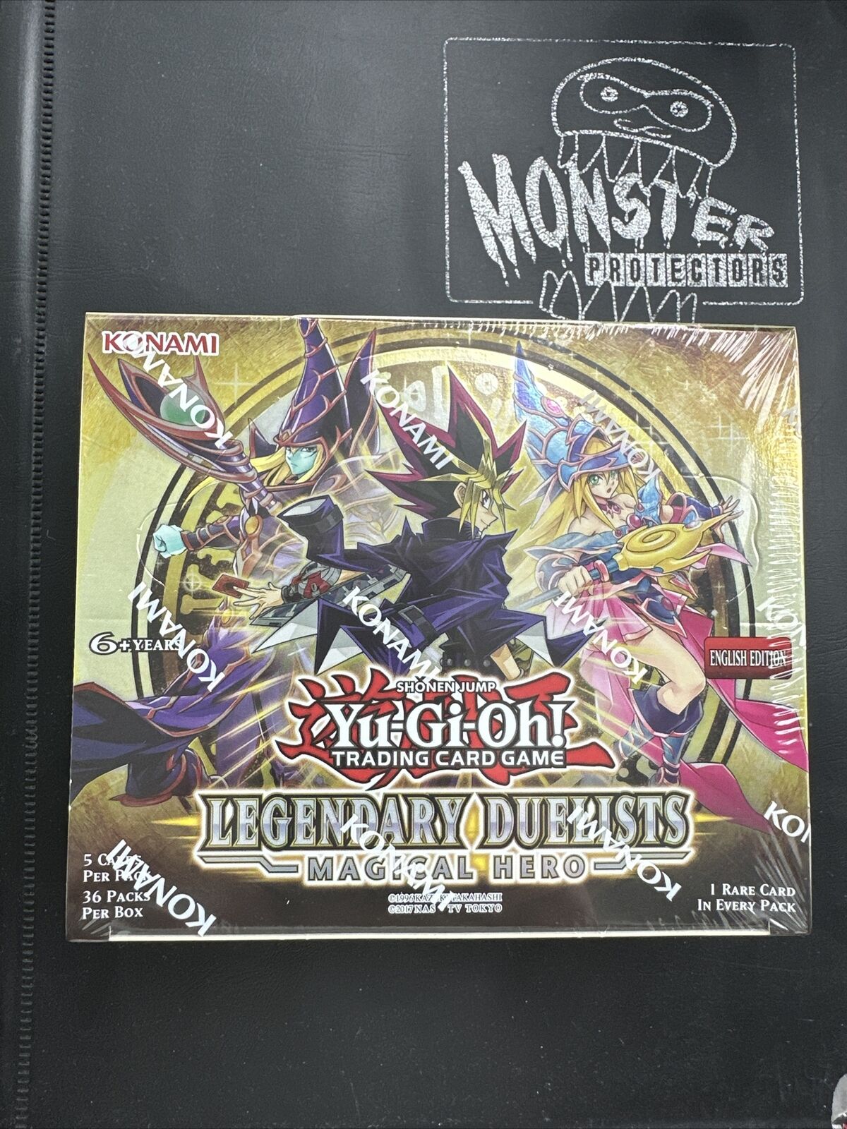 YUGIOH LEGENDARY DUELISTS MAGICAL HERO BOOSTER BOX - 36 PACKS UNLIMITED EDITION