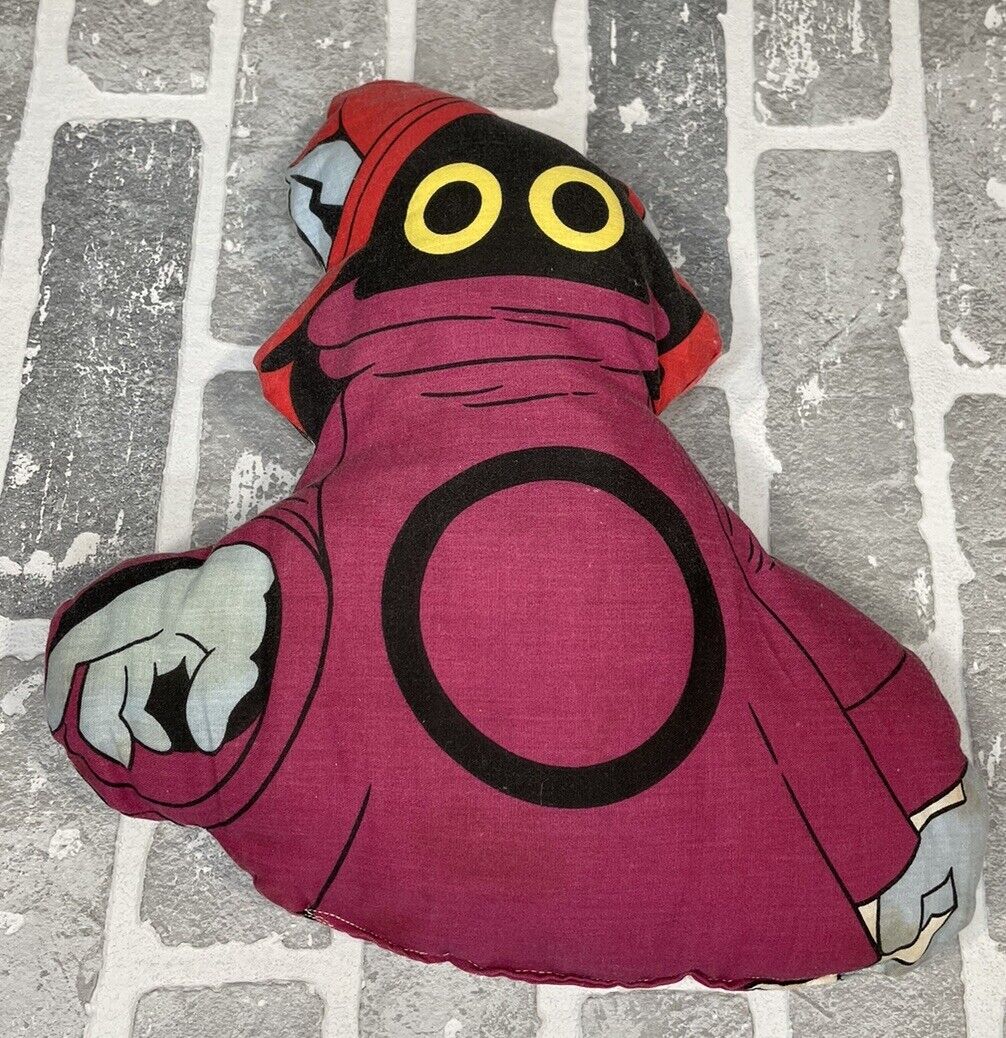 Orko Vintage 80's Throw Pillow MASTERS OF THE UNIVERSE Oracle He-Man DIY Stuffed