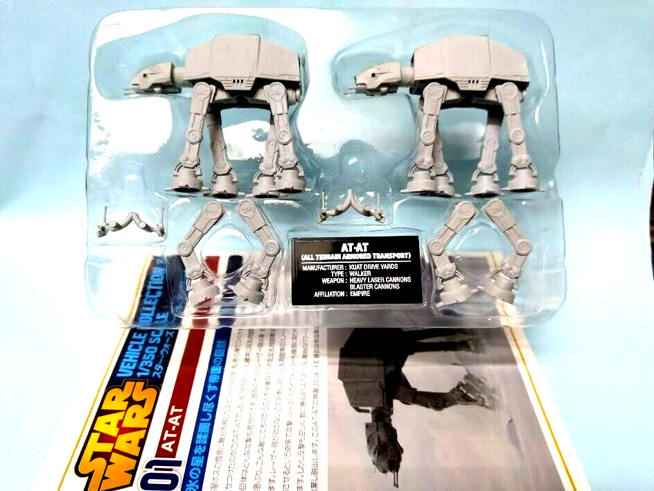 F-toys Star Wars 7 Mechanic collection 1/350 AT-AT Walker display model