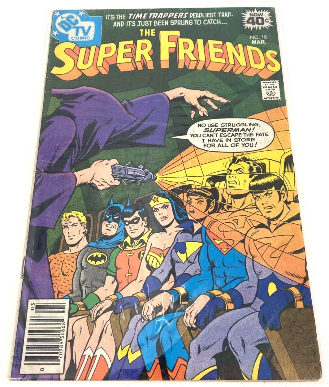 Vintage 1979 DC TV Comic The Super Friends No 18 March Comic Book