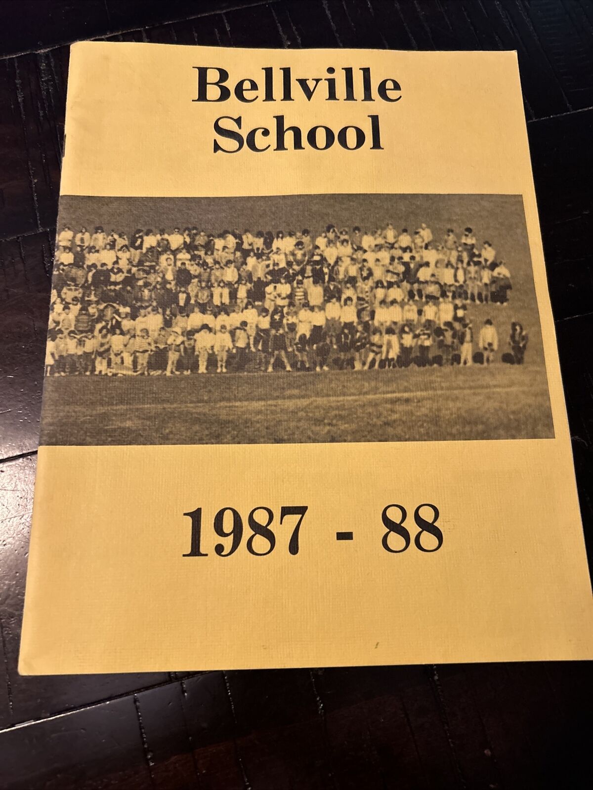 1987-1988 Bellville Elementary School Yearbook Annual Bellville Ohio OH