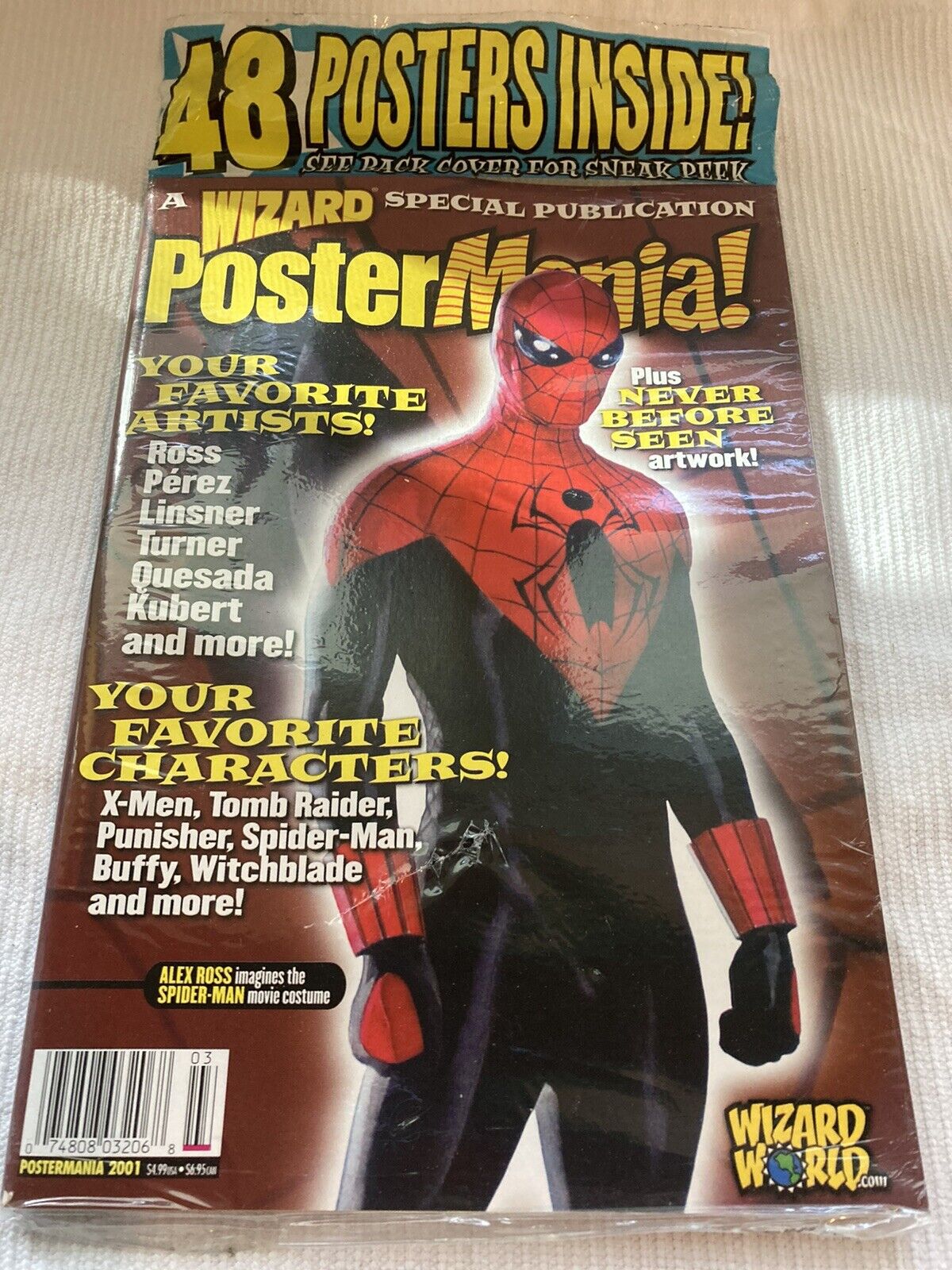 Comic Wizard Magazine - Postermania 2001 - 48 Posters of Favorites