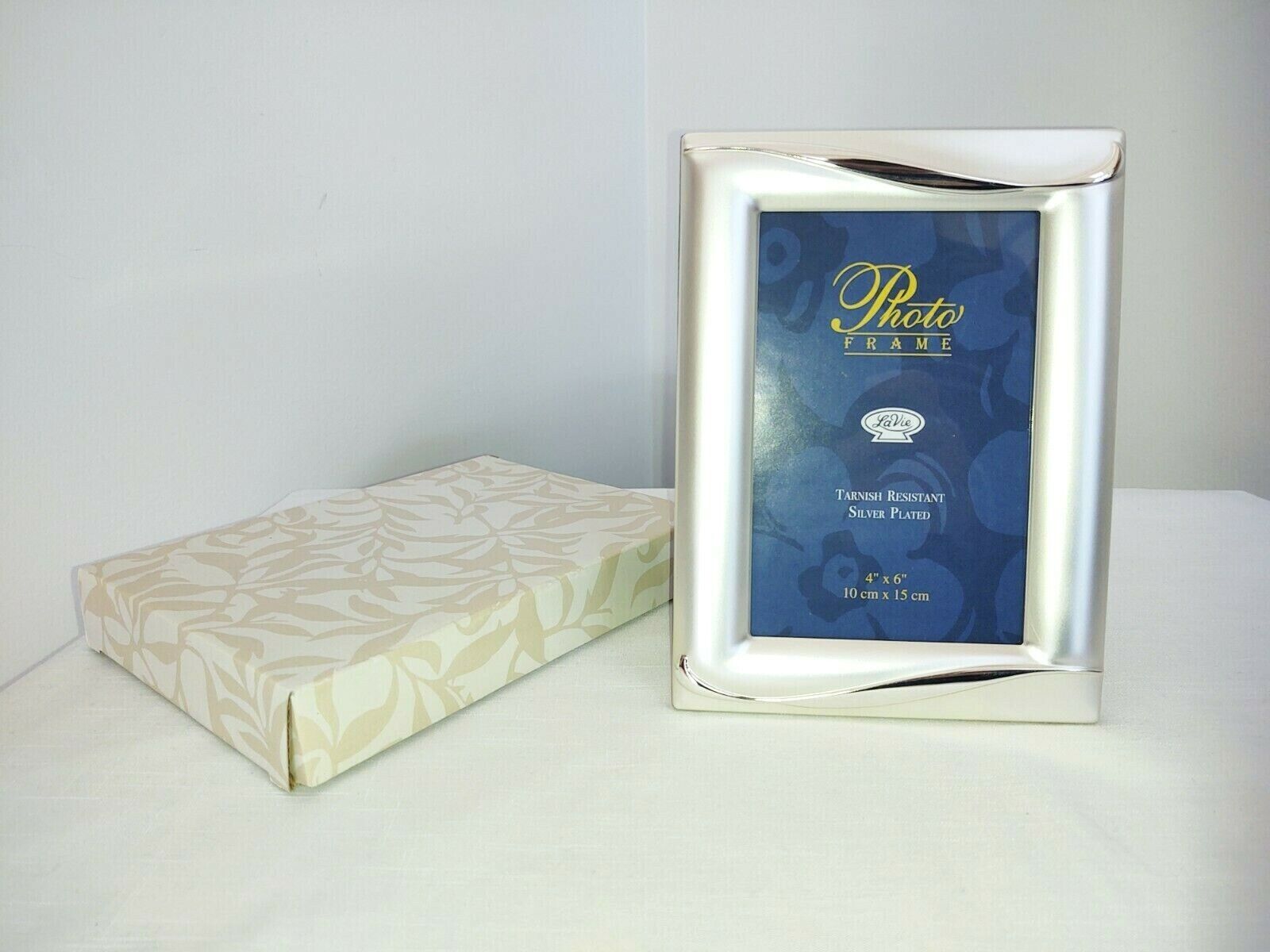 SILVER PLATED PICTURE FRAME 4\