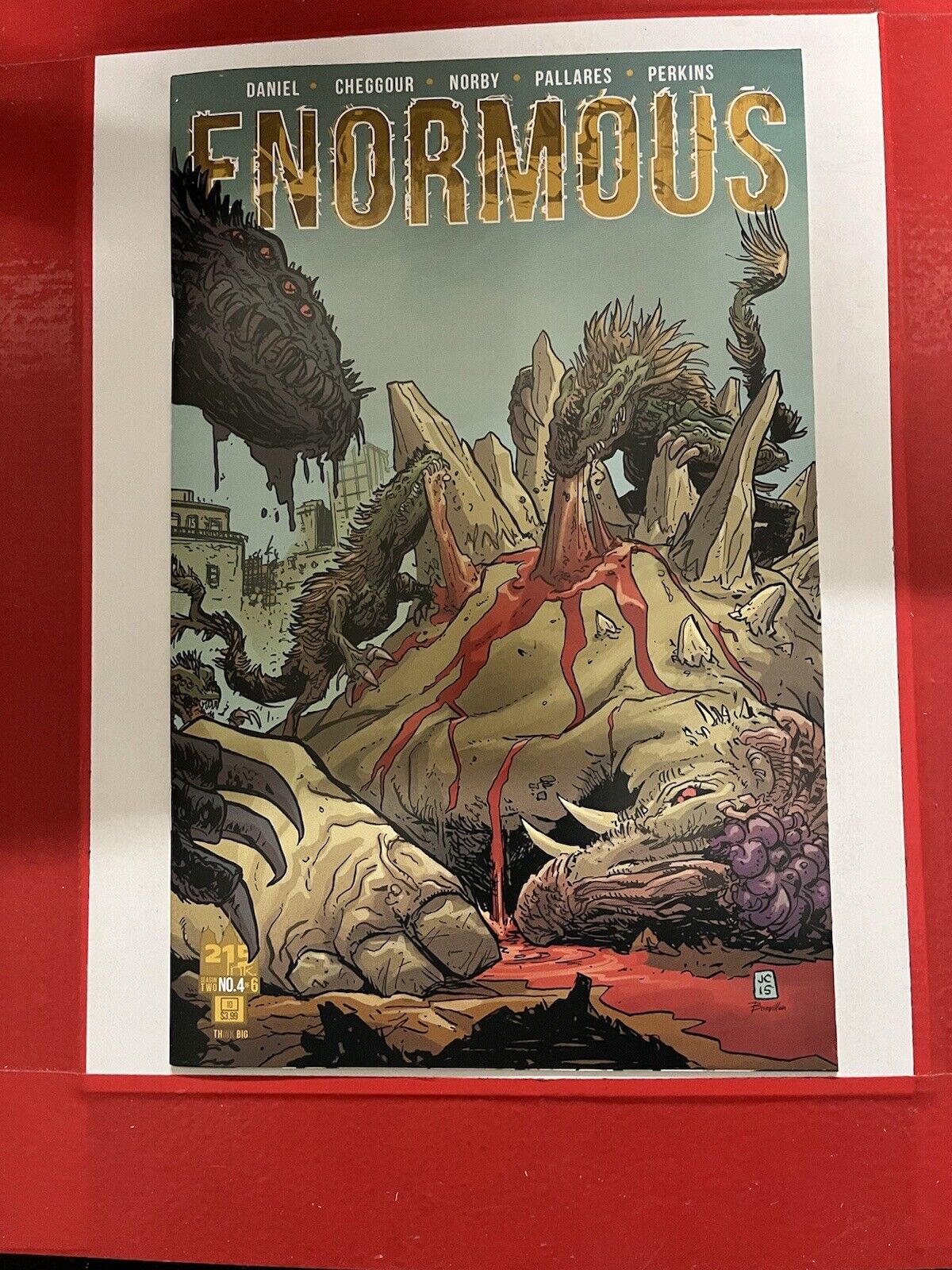 ENORMOUS V2 #4 (OF 6) CVR B COPLAND (215 INK 2016) | Combined Shipping