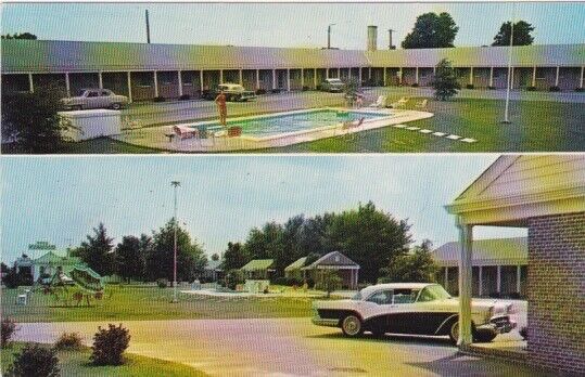 50\'s Split View-Kenwood Court Motel-WILSON, North Carolina