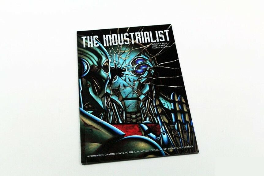 THE INDUSTRIALIST Graphic Novel.By Burton C Bell OF Fear Factory