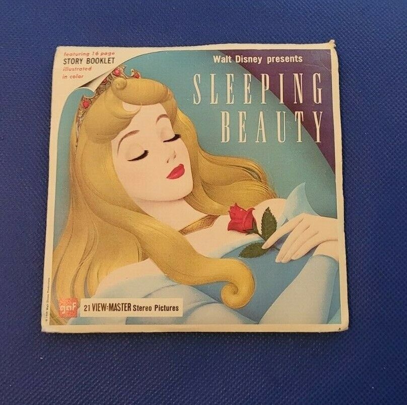 Gaf B308 Disney\'s Disney Princess Sleeping Beauty view-master 3 Reels Packet