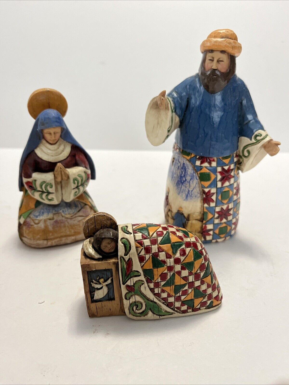 Jim Shore Heartwood Creek Nativity Figures Joy to the World Holy Family C118107