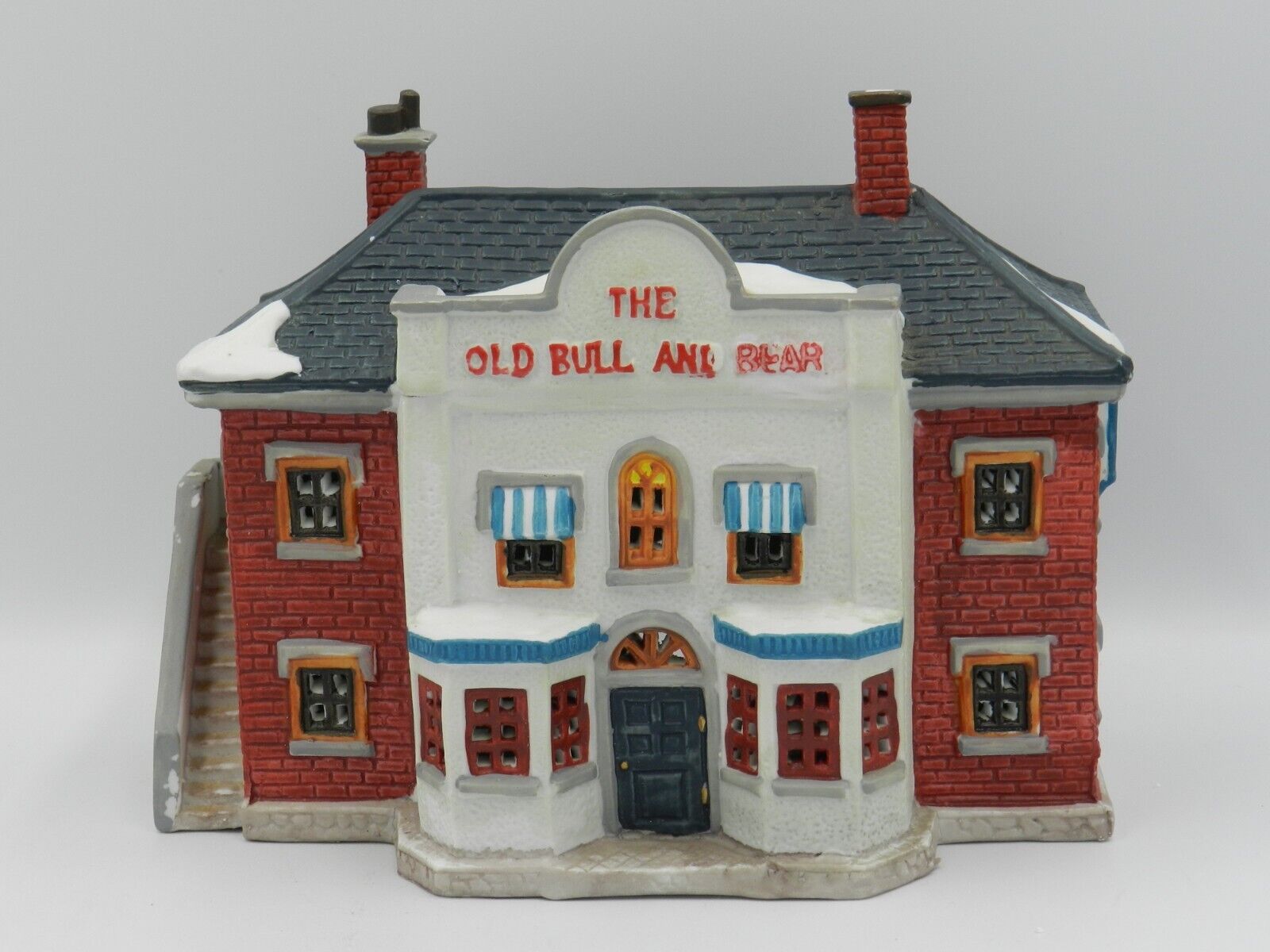  Lemax 1994 The Old Bull And Bear #45119 Lighted Christmas Village Tavern