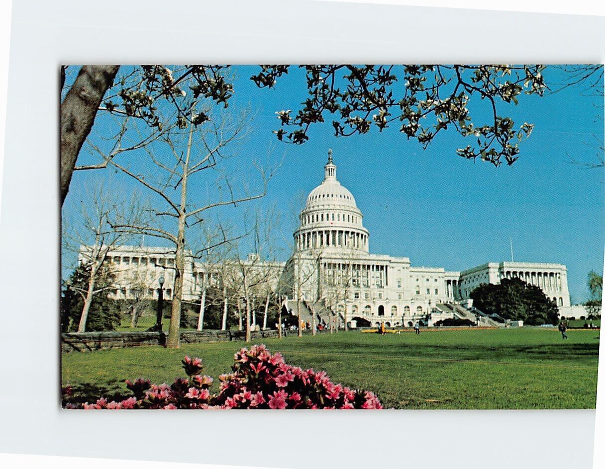Postcard US Capitol Building Washington DC USA
