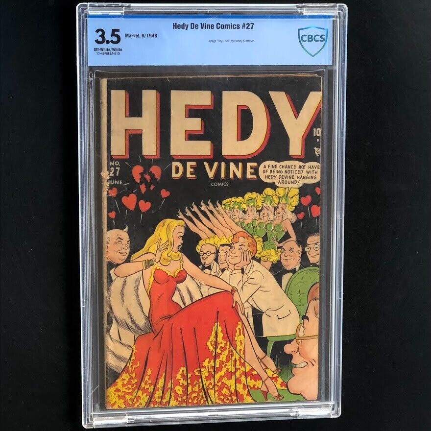 Hedy De Vine Comics #27 (1948) 💥 CBCS 3.5 💥 Golden Age Marvel Timely Comic