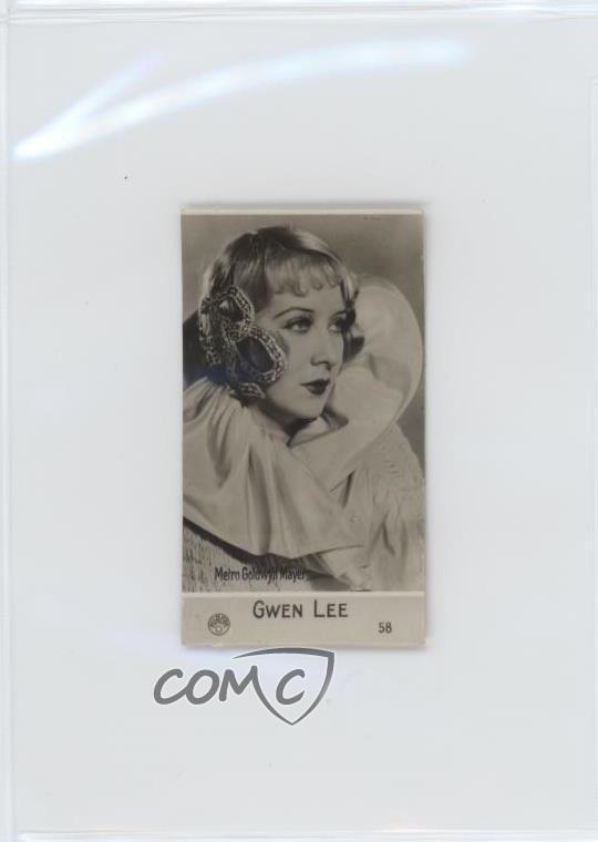 1929 Rose Marie Chokladen Film Stars Gwen Lee #58 04le