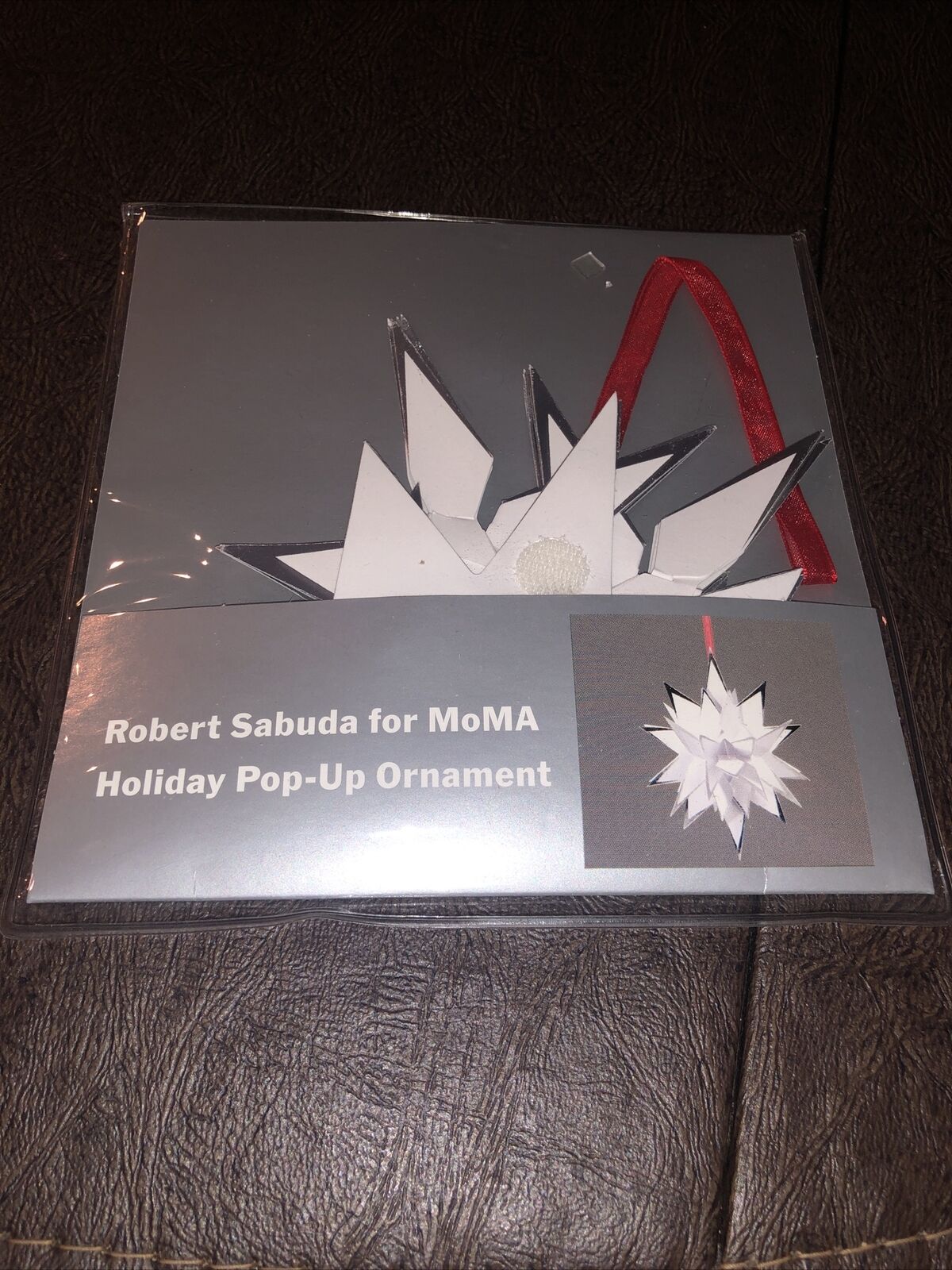MOMA Robert Sabuda Star Ornament Pop-up New