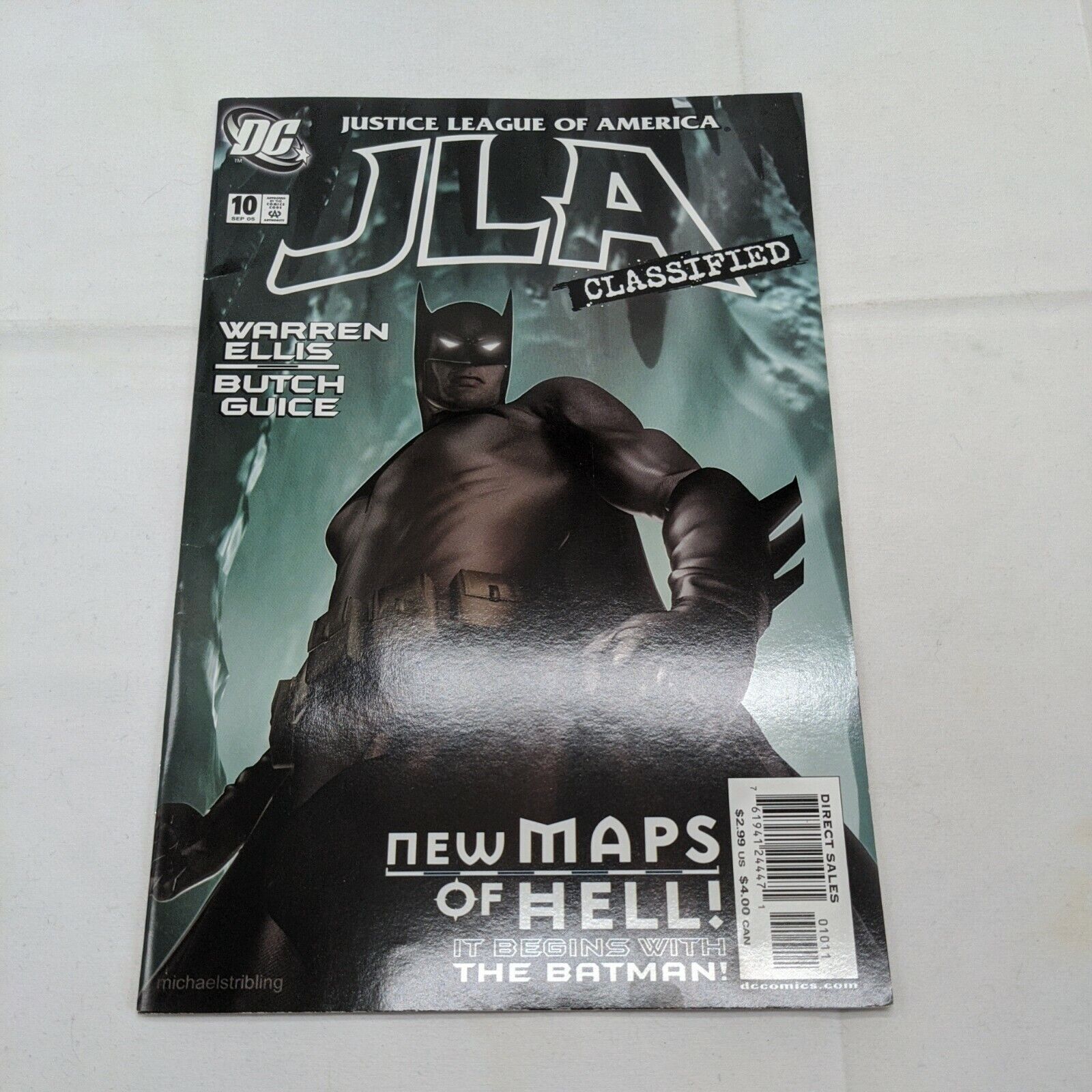 DC Comics Justice League Of America JLA  Issue 10 Comic Book