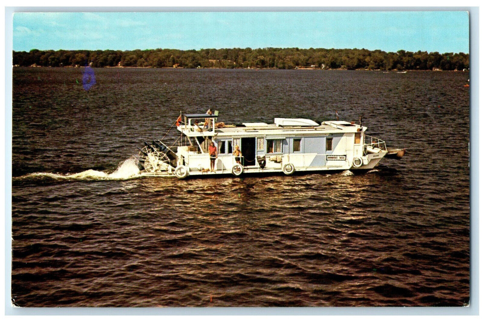 c1950\'s Cruising on the Famous Trent Waterway Ontario Canada Postcard