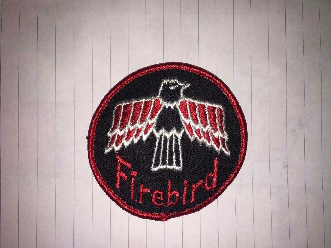 Vintage Firebird patch, Firebird patch