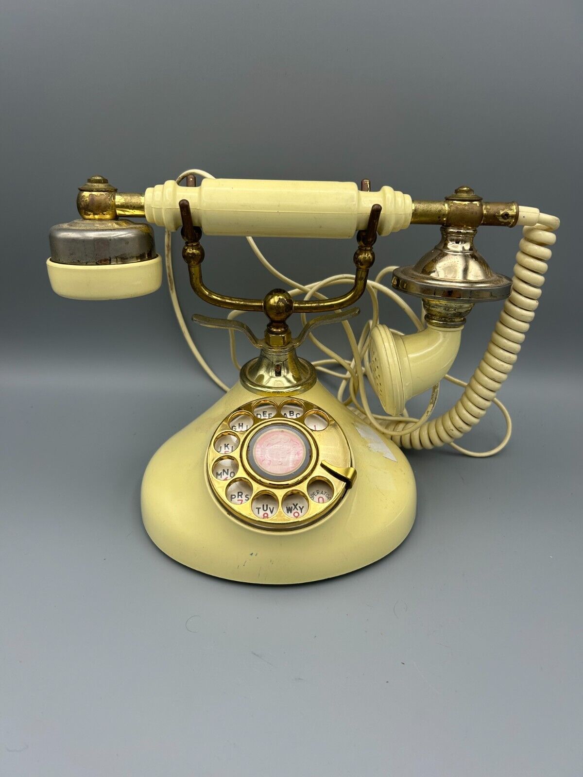Vtg Victorian Rotary Phone Made In Korea