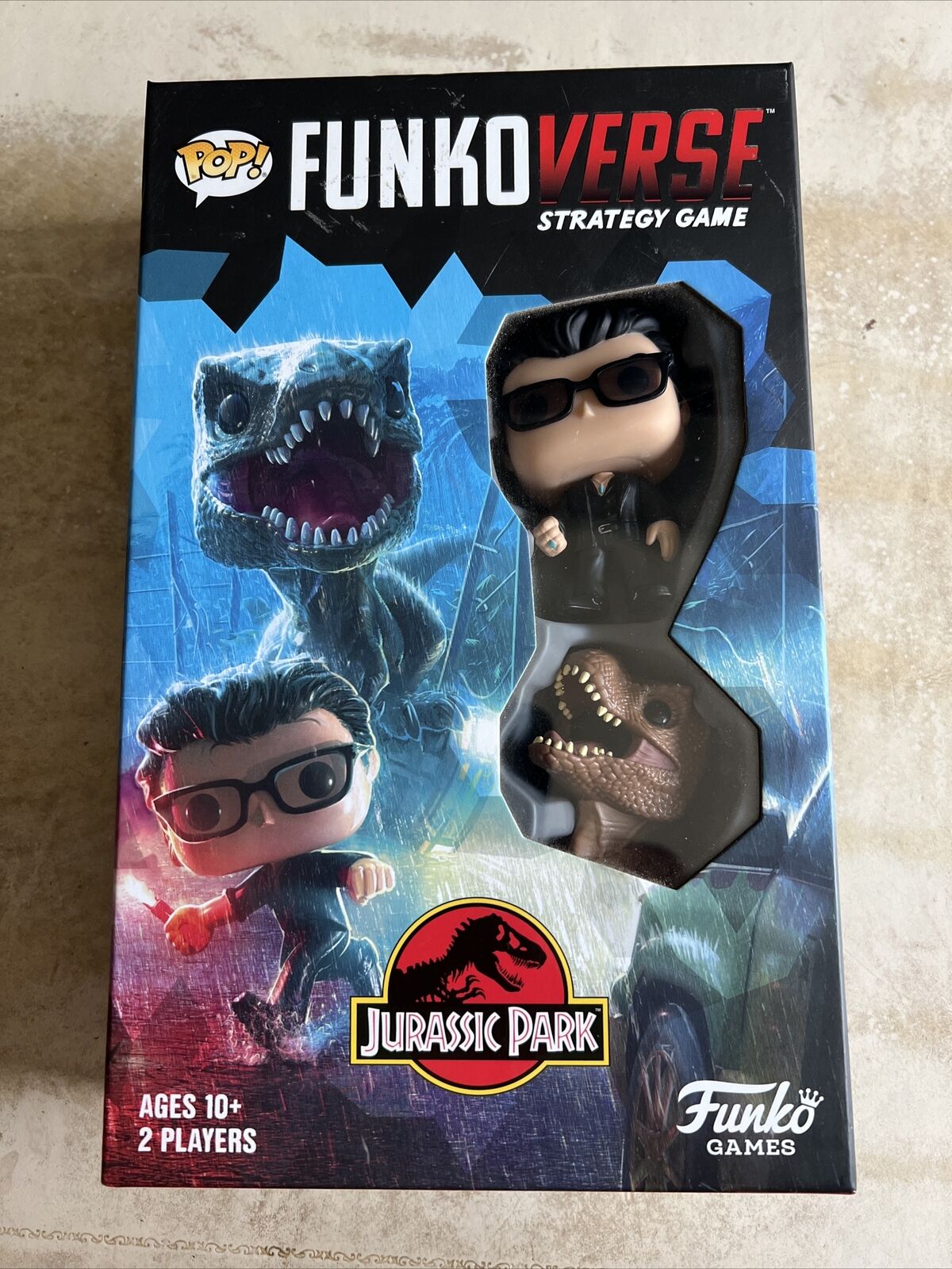 FUNKO POP FUNKOVERSE Strategy Game: Jurassic Park