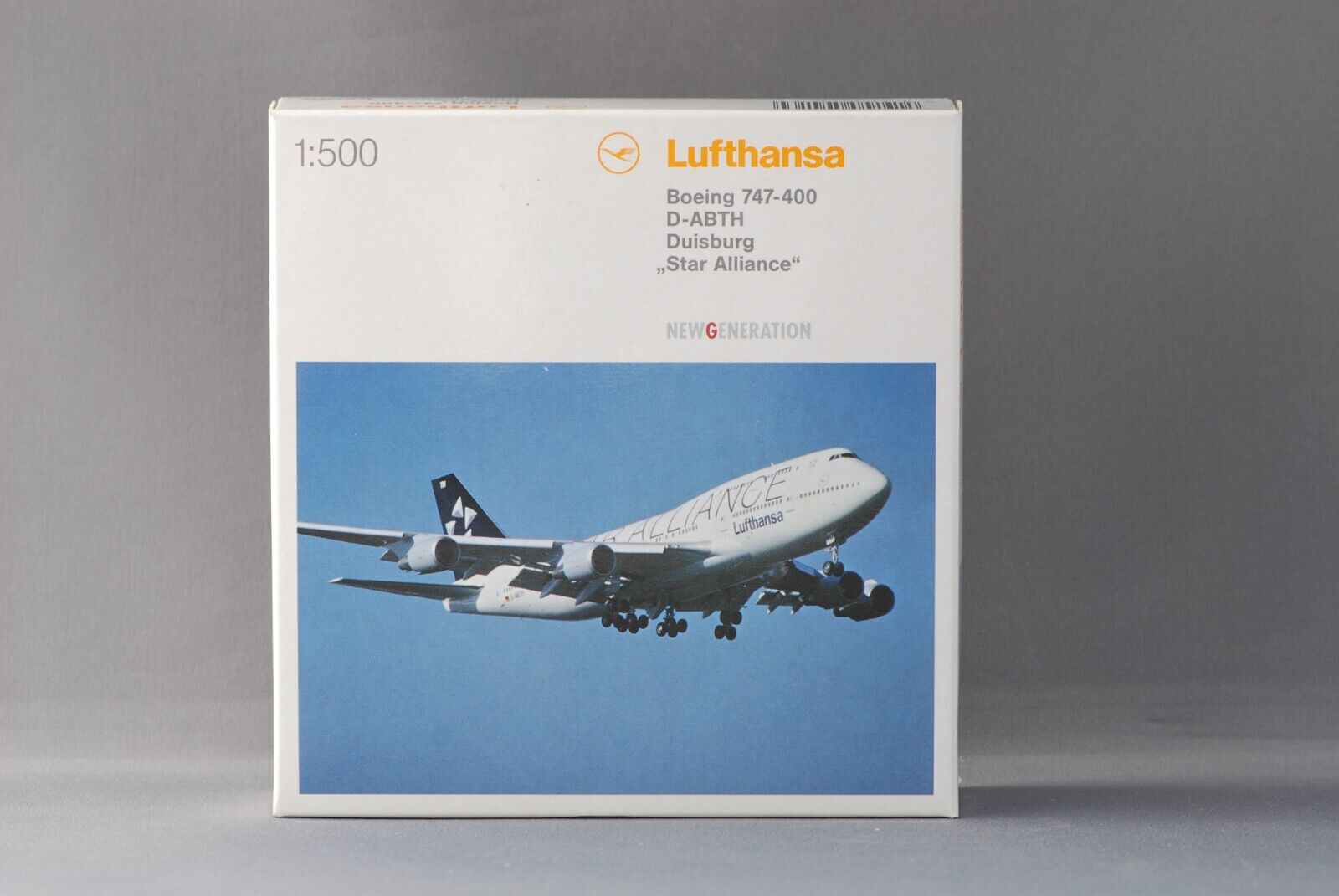 Lufthansa B747-400 