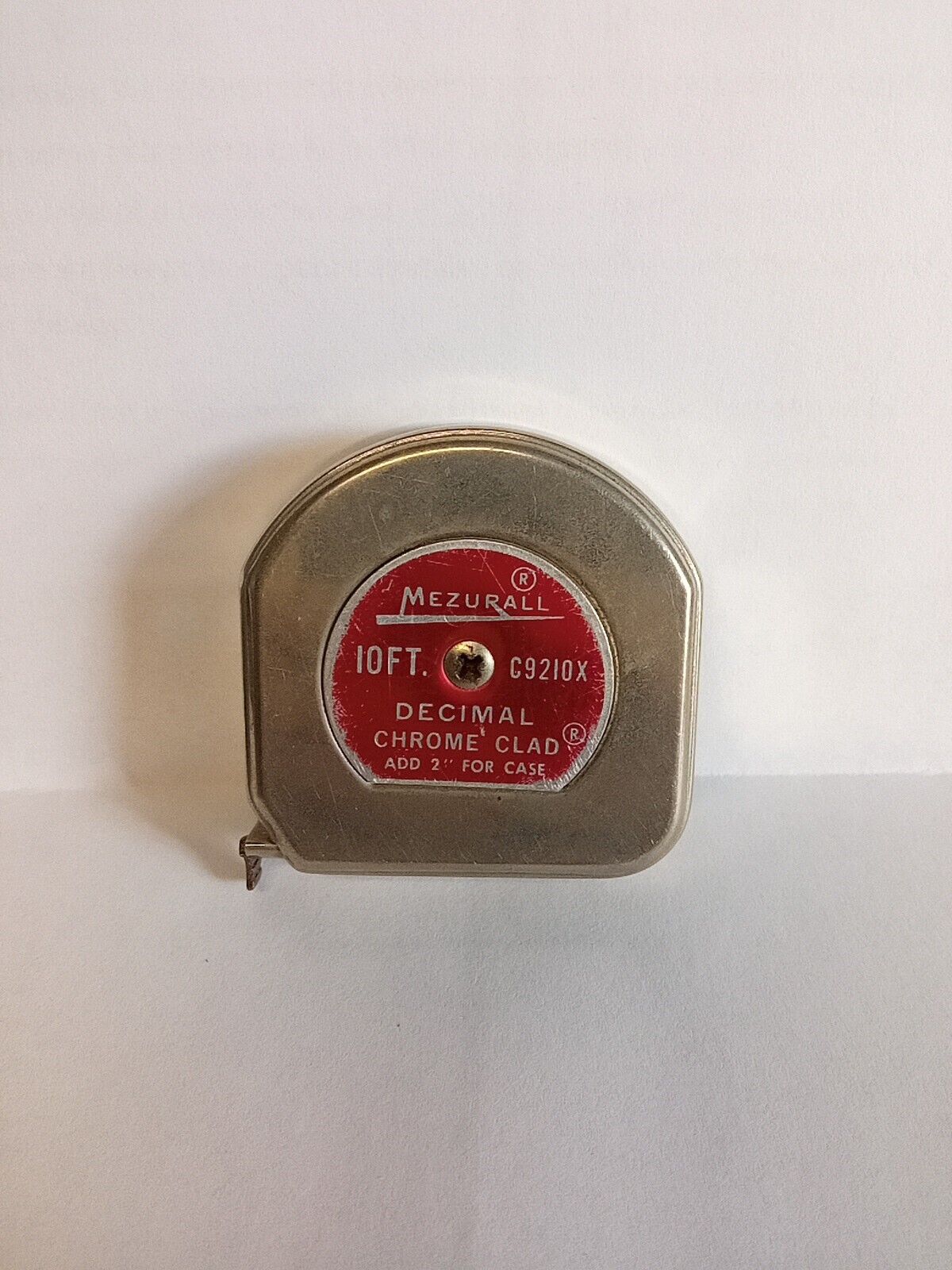 Vintage Lufkin C9210 Mezurall 10 FT. Tape Rule Measure Rare Made in USA