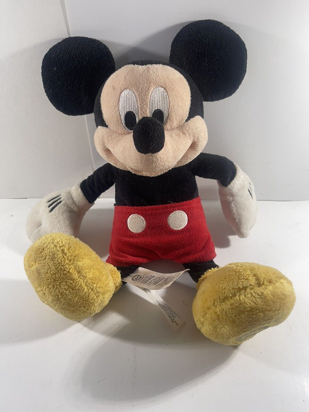 MICKEY MOUSE Disney Store Plush Toy Stuffed Animal Authentic pre-owned