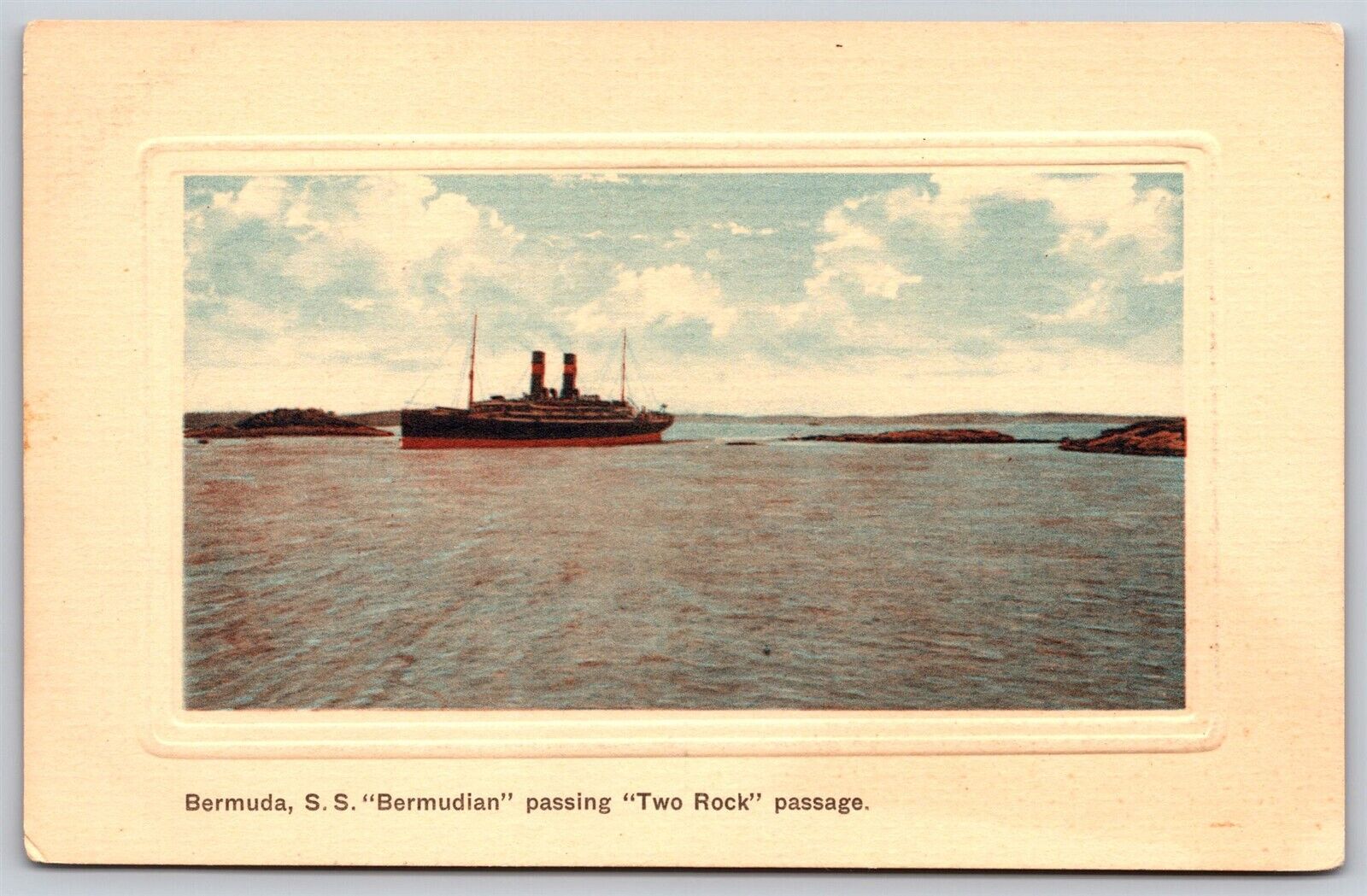 Postcard Bermuda, SS 
