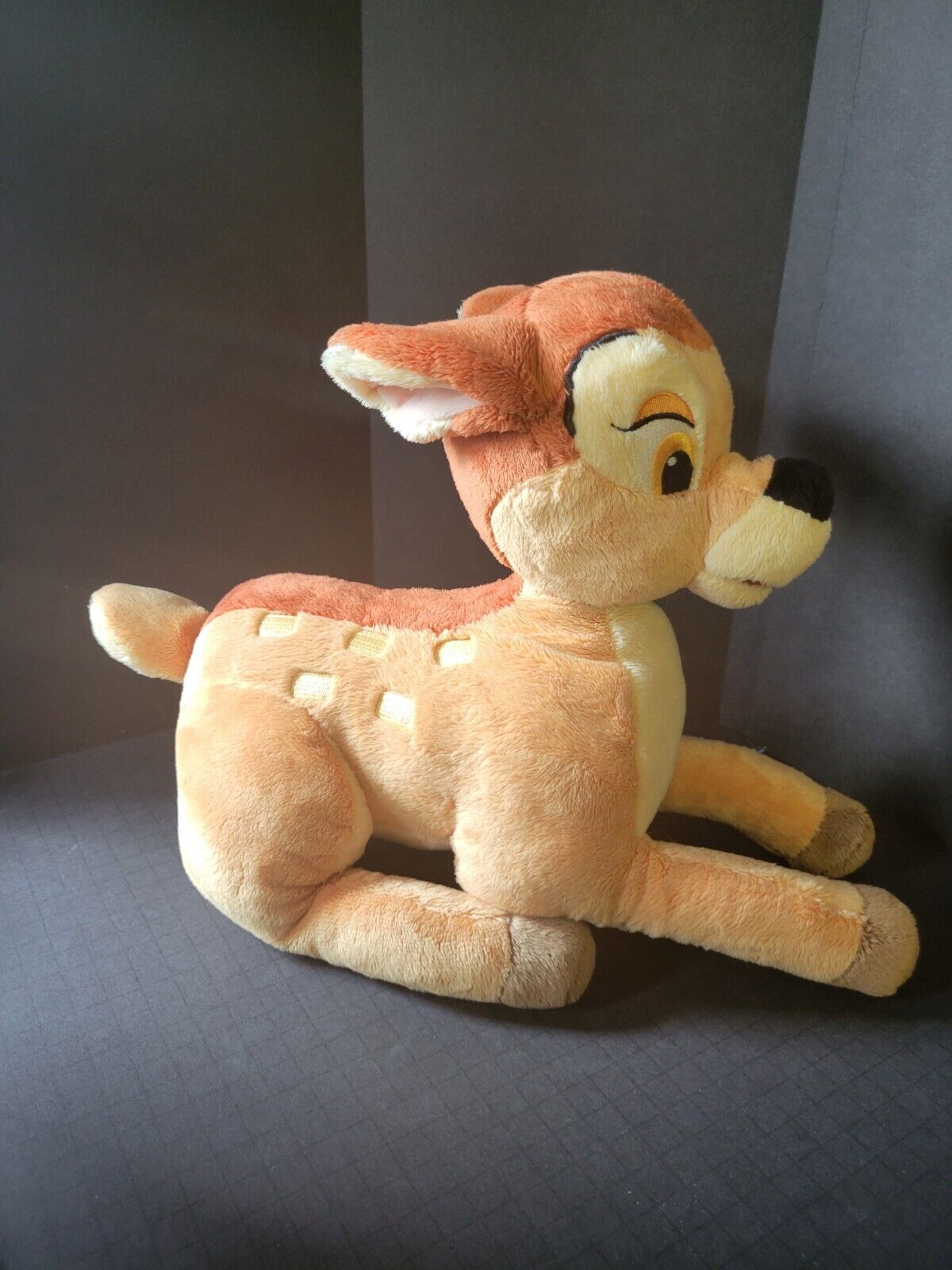 Disney Store Bambi Plush Authentic Exclusive 13” Fawn Deer Stuffed Animal Soft