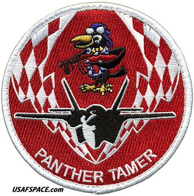 USAF 60TH FIGHTER SQ - F-35 PANTHER TAMER - Eglin AFB, FL - ORIGINAL VEL PATCH