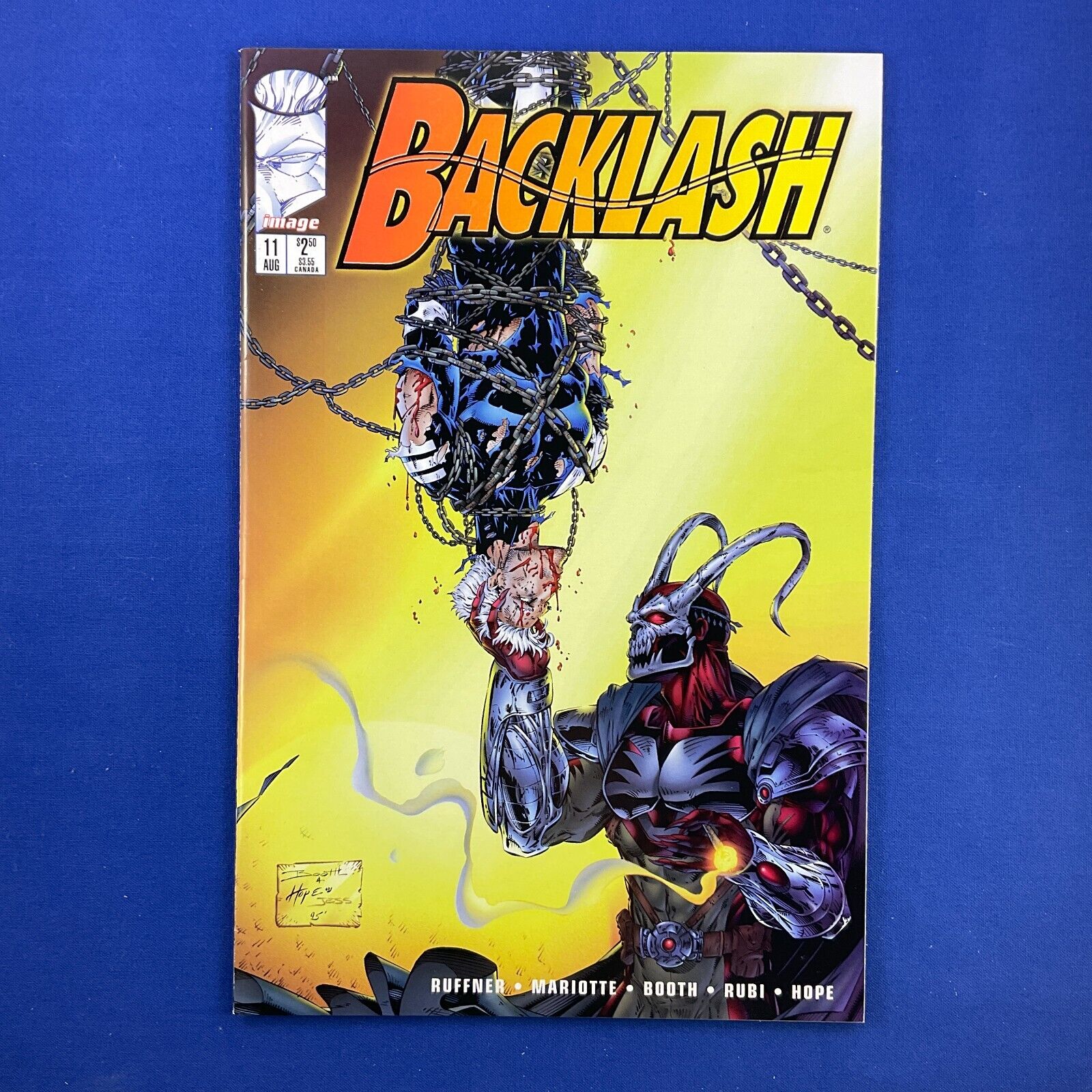 BACKLASH #11 vs Bloodmoon Image Comics 1995