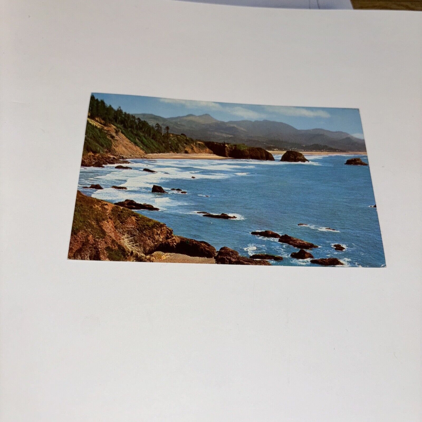 Coastline of Monterey California Vintage Postcard
