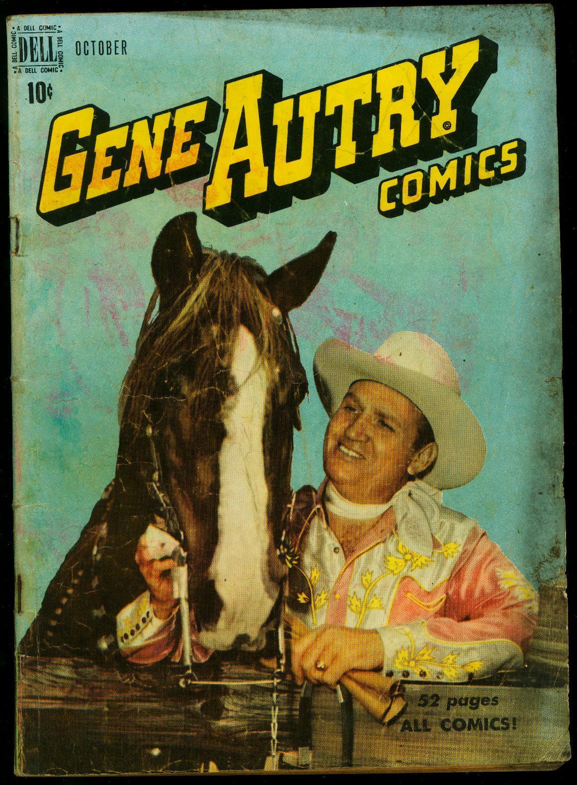 Gene Autry--#32--COMIC BOOK--Dell--G/VG