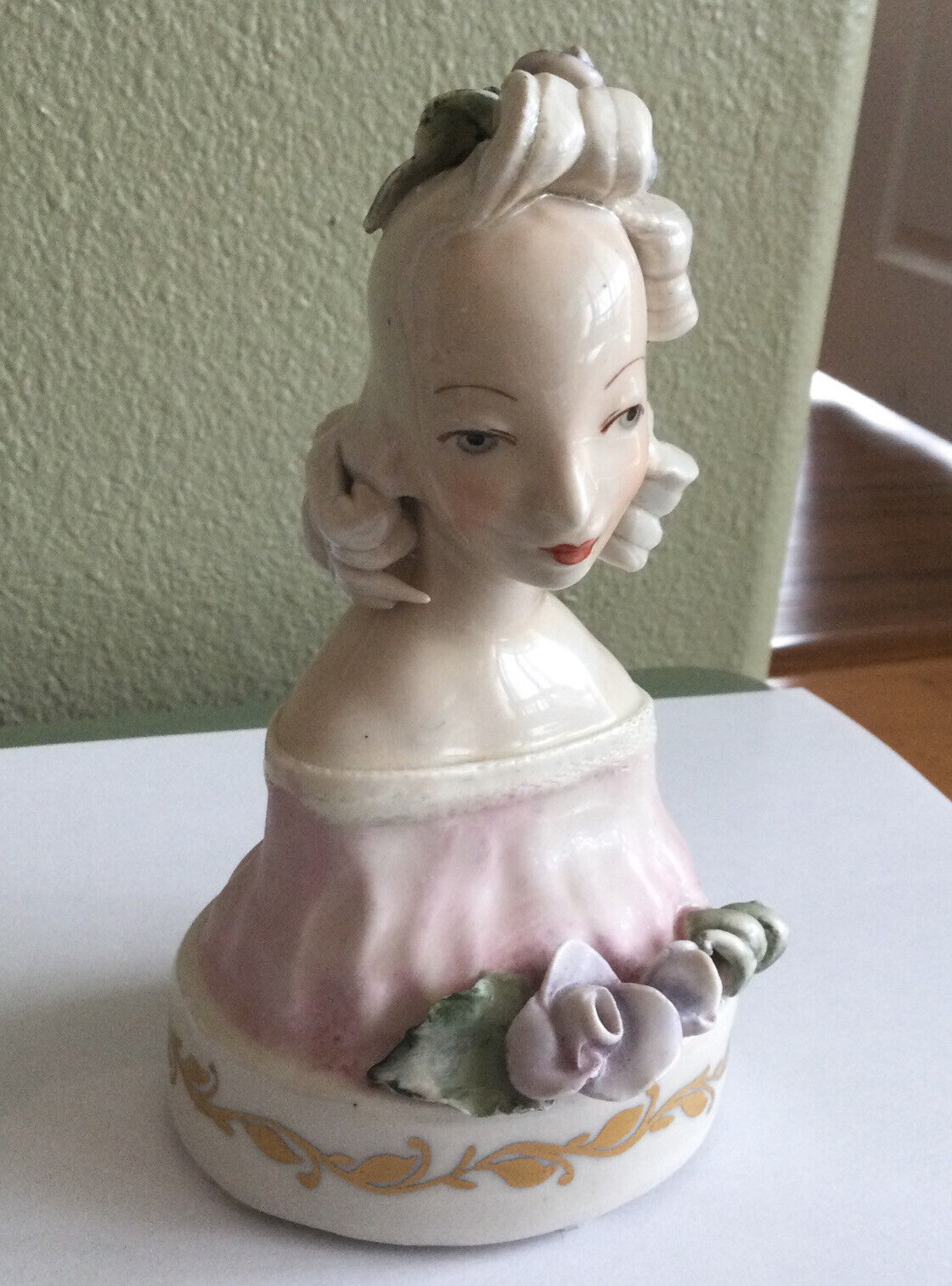 Vintage 1940s Cordey Cybis Lady Bust Figurine By Boleslaw Cybis 5002 5009