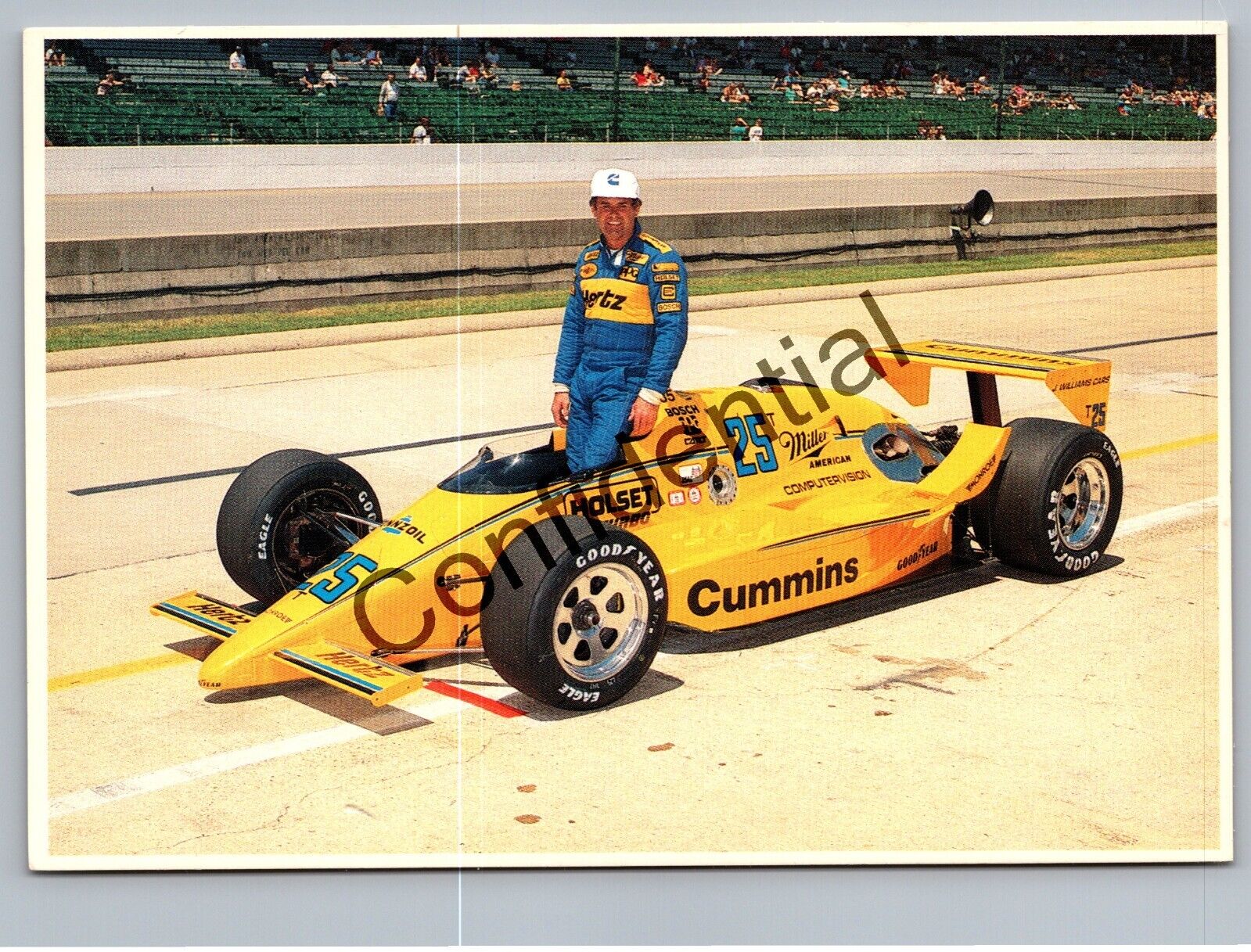 Indy 500 Al Unser Sr. Indianapolis Motor Speedway Race Car Driver M230