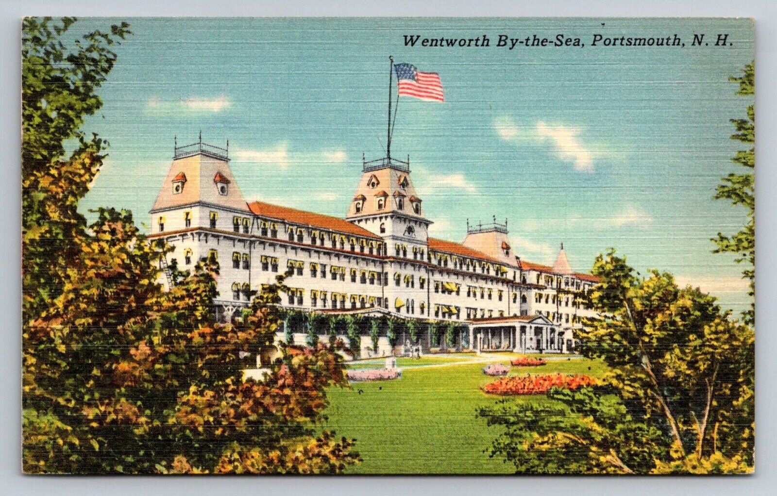 Wentworth By-the-sea, Portsmouth, NH (New Hampshire) Vintage Postcard