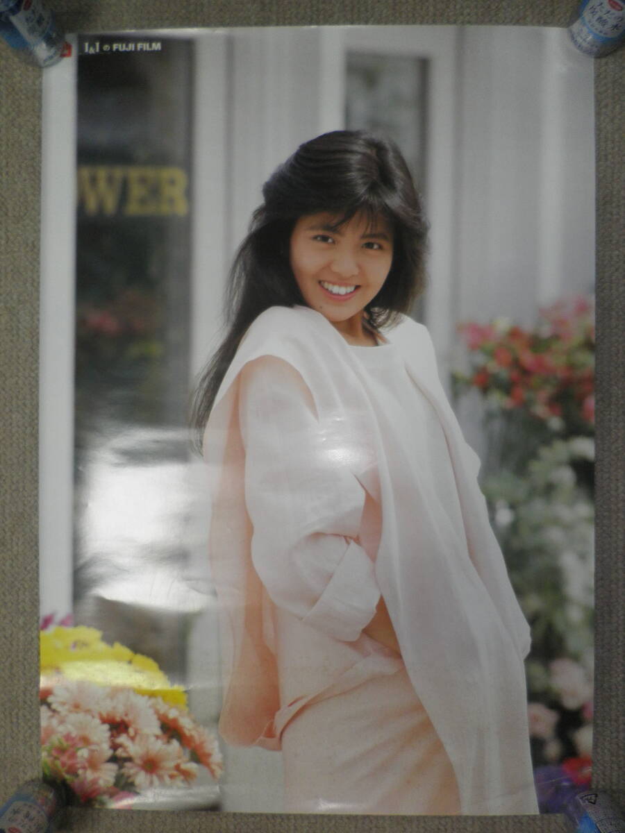Double-Sided Picture Poster B2 Size Yoko Minamino Fujifilm Fujicolor