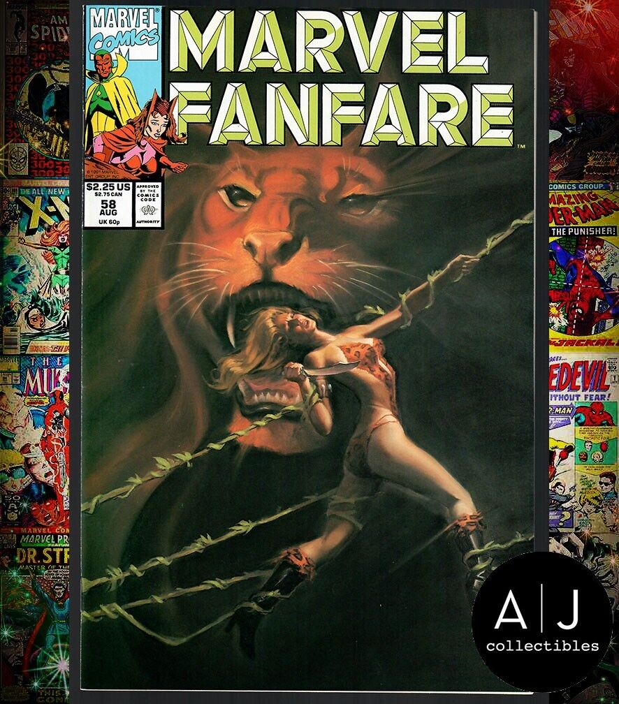 Marvel Fanfare #58 NM 9.4 Marvel 1991