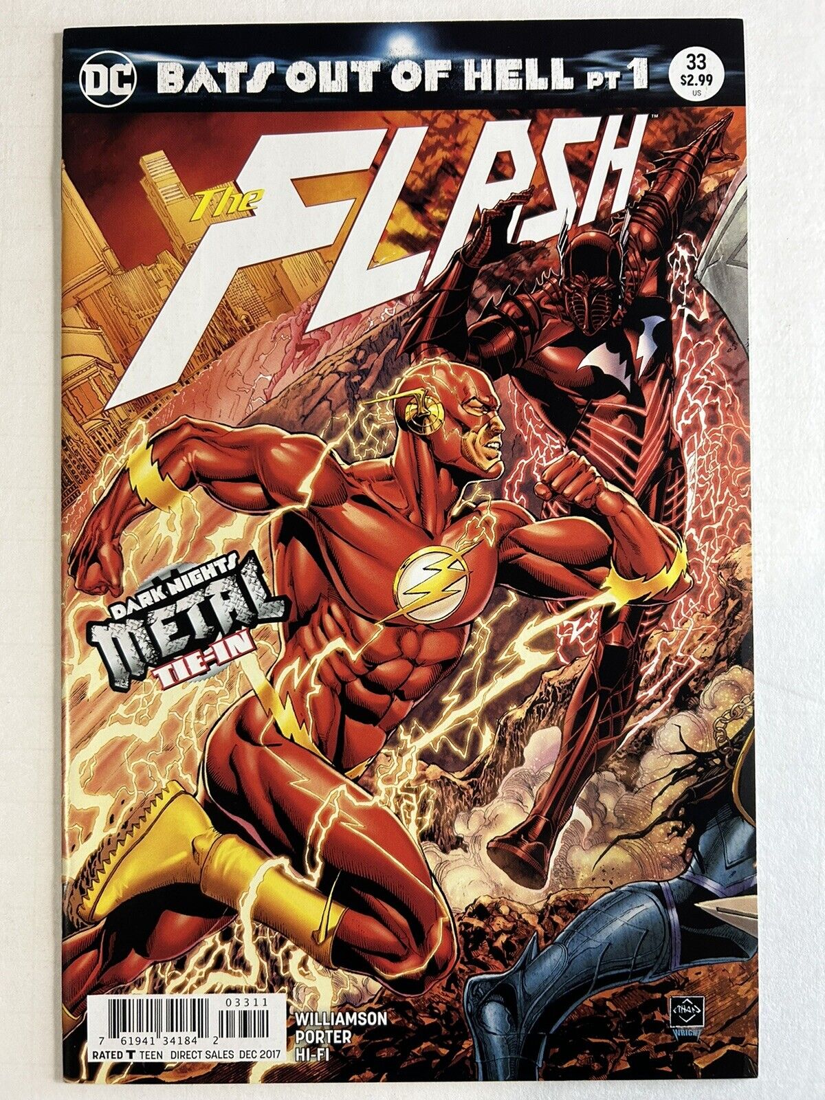 Flash #33 | NM- | Anti-Monitor | Doctor Fate | DARK NIGHTS METAL | DC