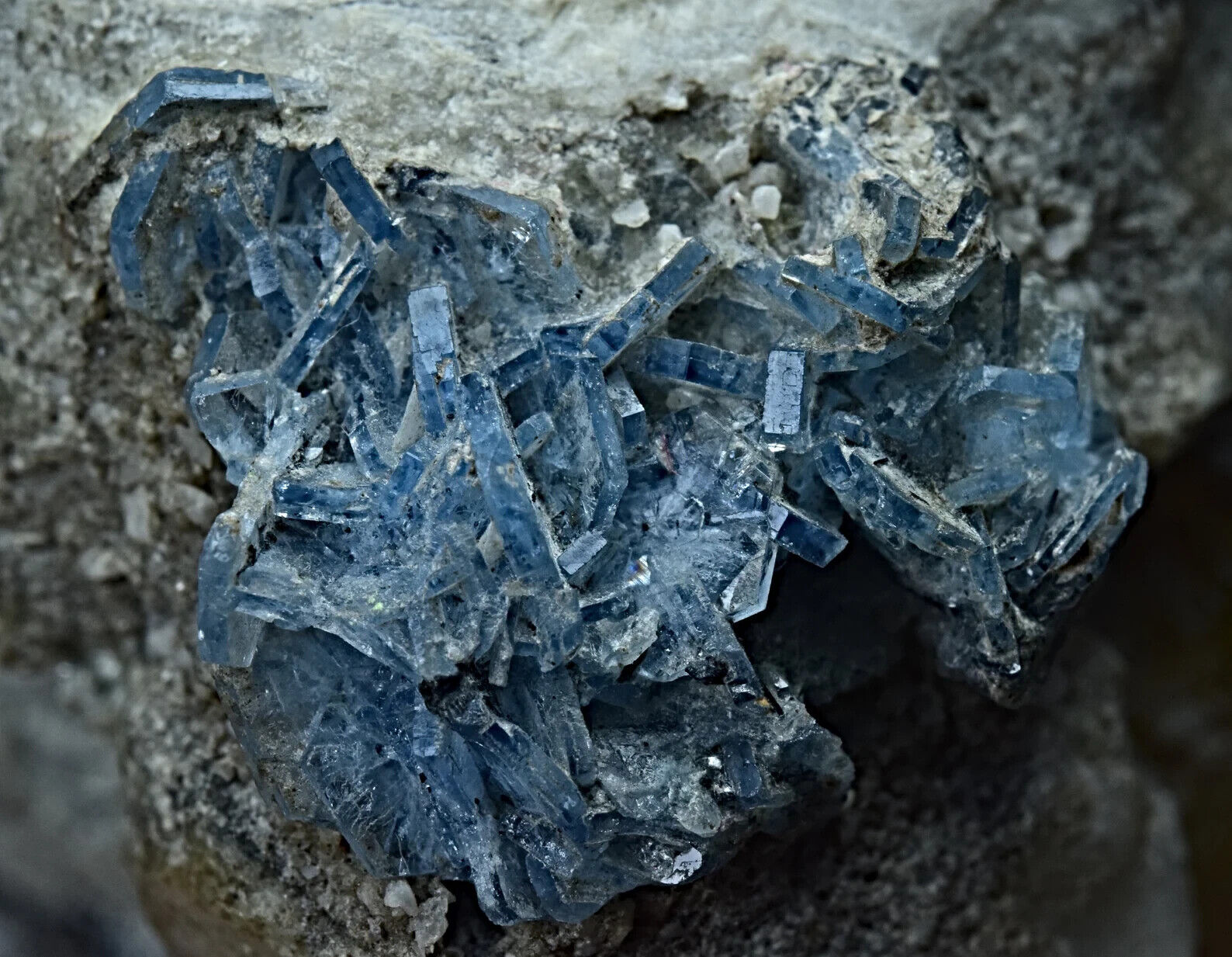 Rare Vorobyevite Beryl Rosterite Crystal Cluster On Fedlspar Crystal 144 Gram