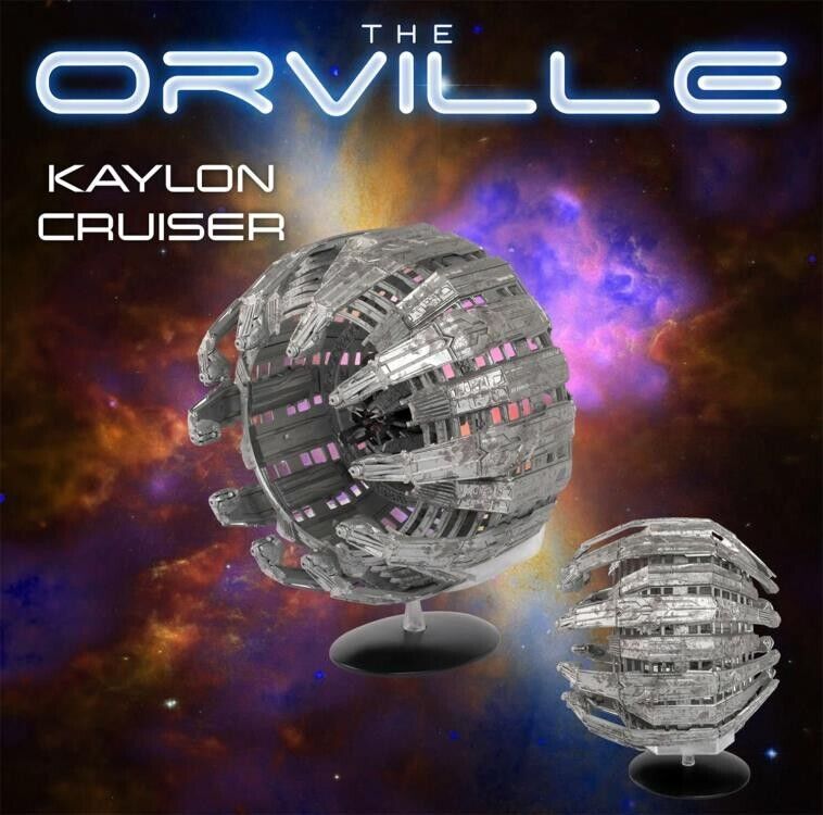Eaglemoss The Orville KAYLON CRUISER Season 3 ULTRA RARE & UNRELEASED *NEW*