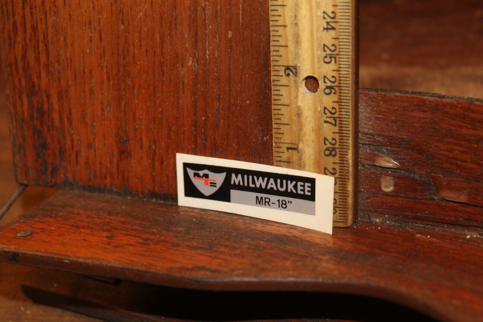 Vintage Coal Mining Decal Sticker Milwaukee MR-18
