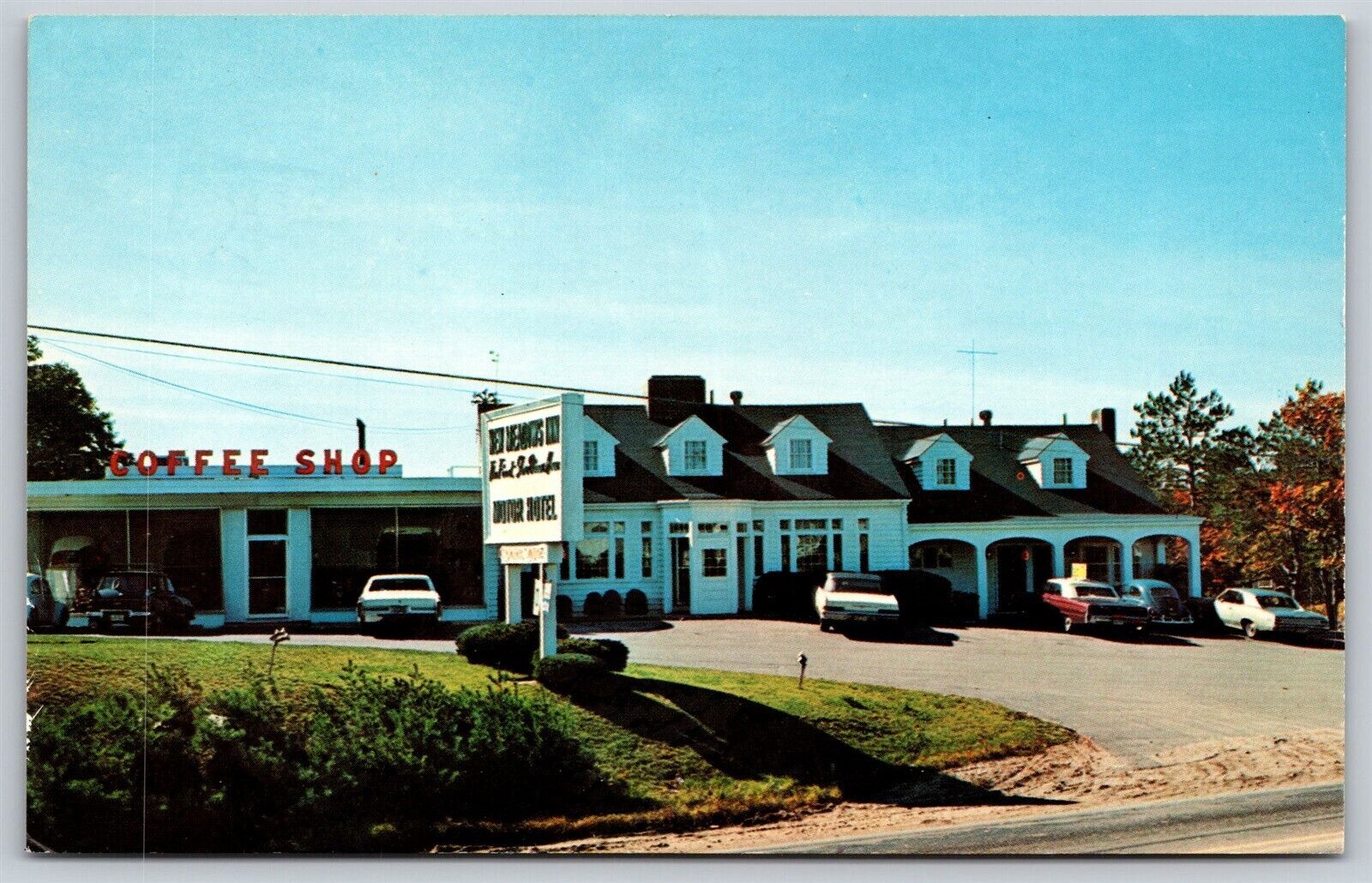 Postcard New Meadows Inn, West Bath, Maine D44
