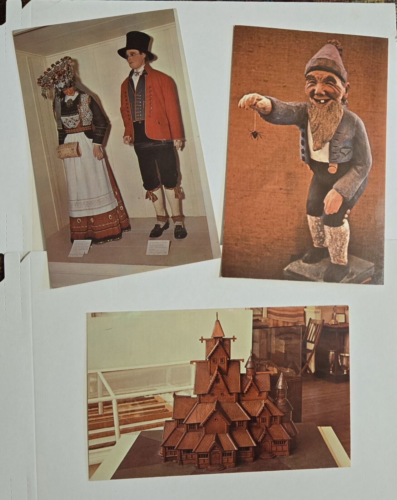 6 Postcard Norwegian American Museum Decorah Iowa Decorative Arts Unposted N-2 