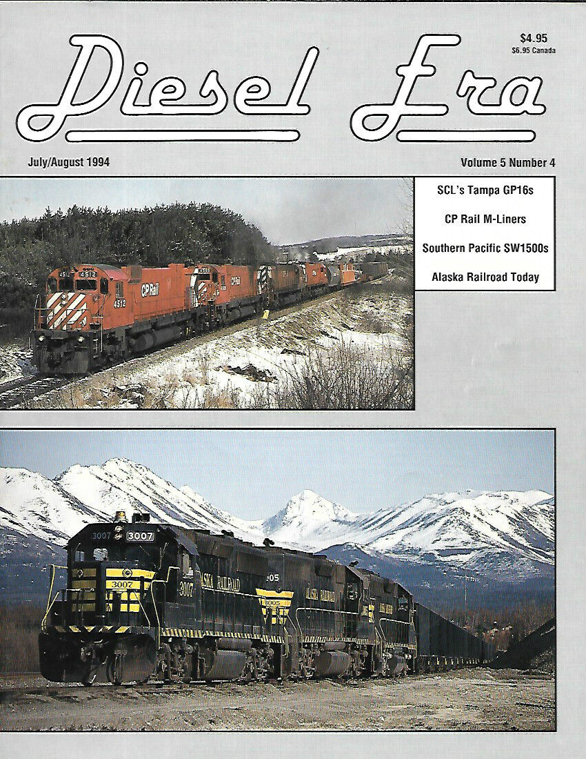 Diesel Era V5 N4 Seaboard GP16 CP Rail M Miners SP Southern Pacific Alaska RR