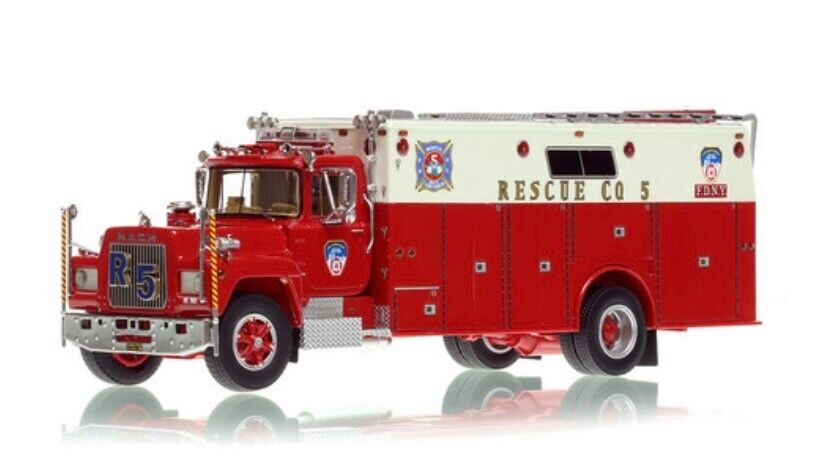 Fire Replicas 1/50 FDNY Mack R Rescue 5