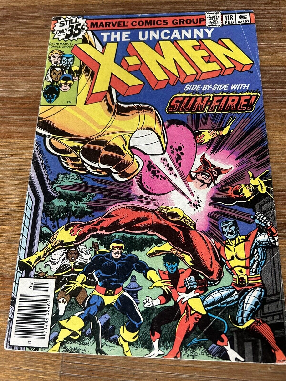 X-Men #118 FNVF 1st Mariko Yashida Sunfire Moses Magnum Iron Fist Colleen Wing