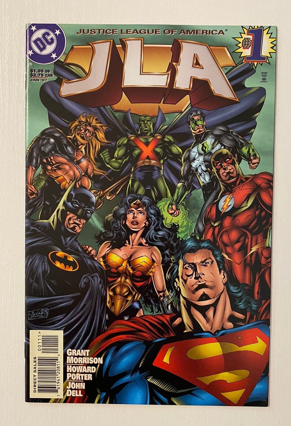 JLA #1 (1997) DC Comics - Grant Morrison