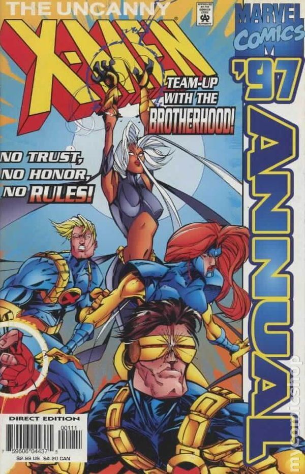 Uncanny X-Men Annual 1997 FN Stock Image