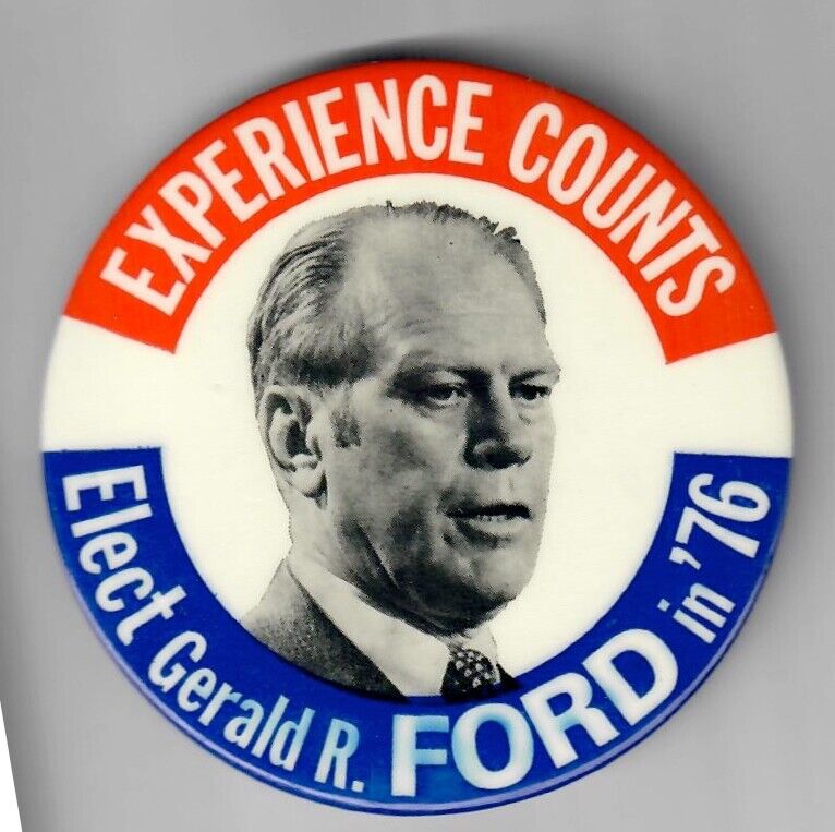 President Gerald Ford 1976 Presidential Campaign Button 3.5\