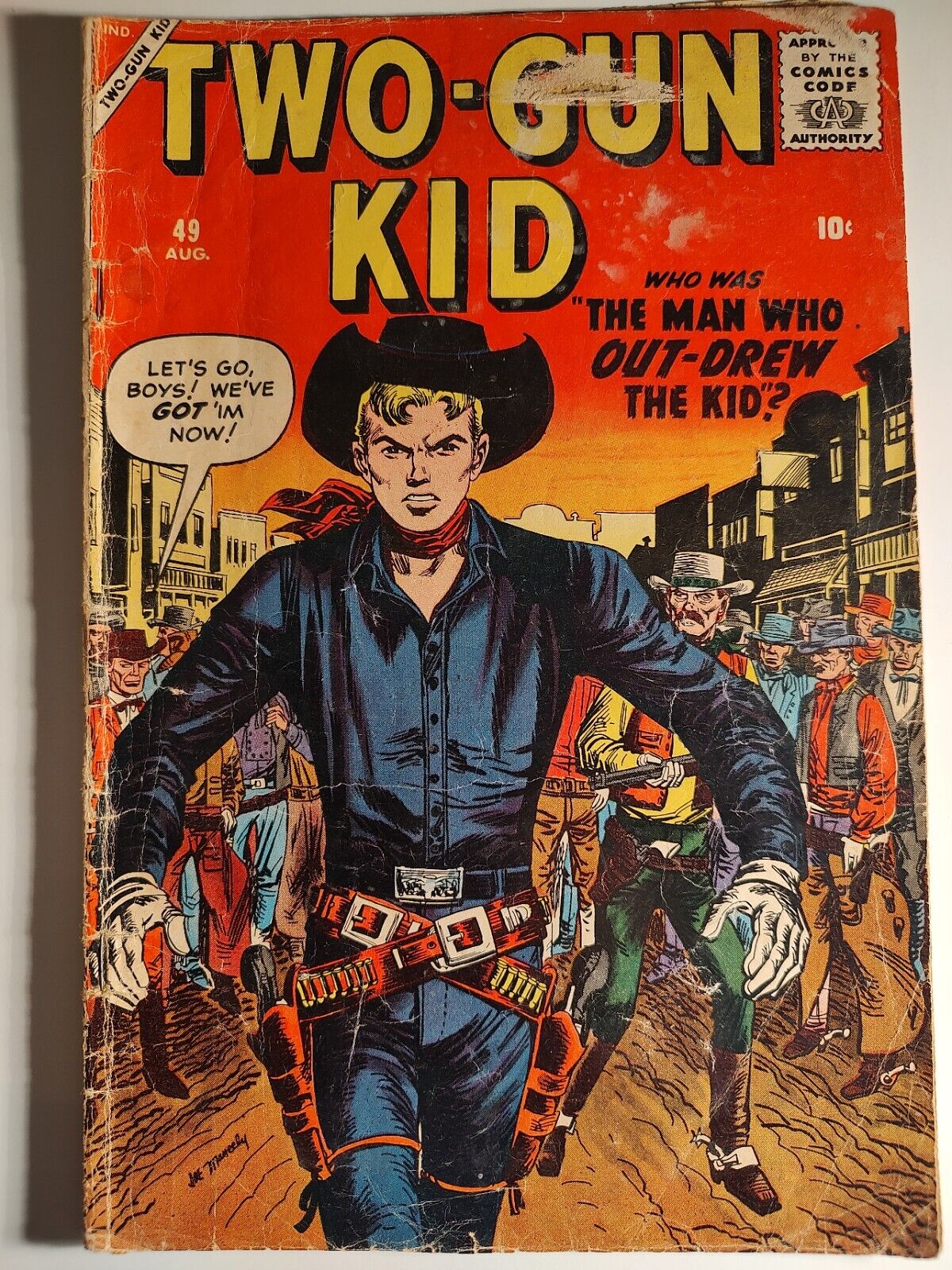 Two-Gun Kid #49, GD-/1.8, 1959, John Severin, Gene Colon, Stan Lee, Joe Maneely 